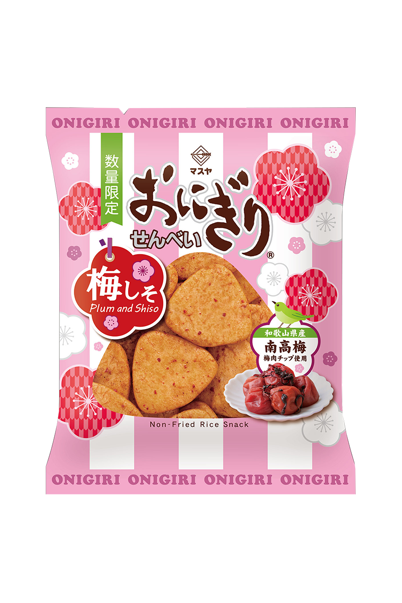 47gおにぎりせんべい梅しそ