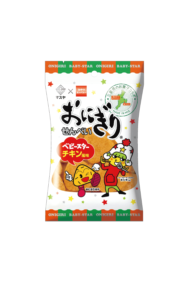 40gおにぎりせんべいベビースターチキン風味